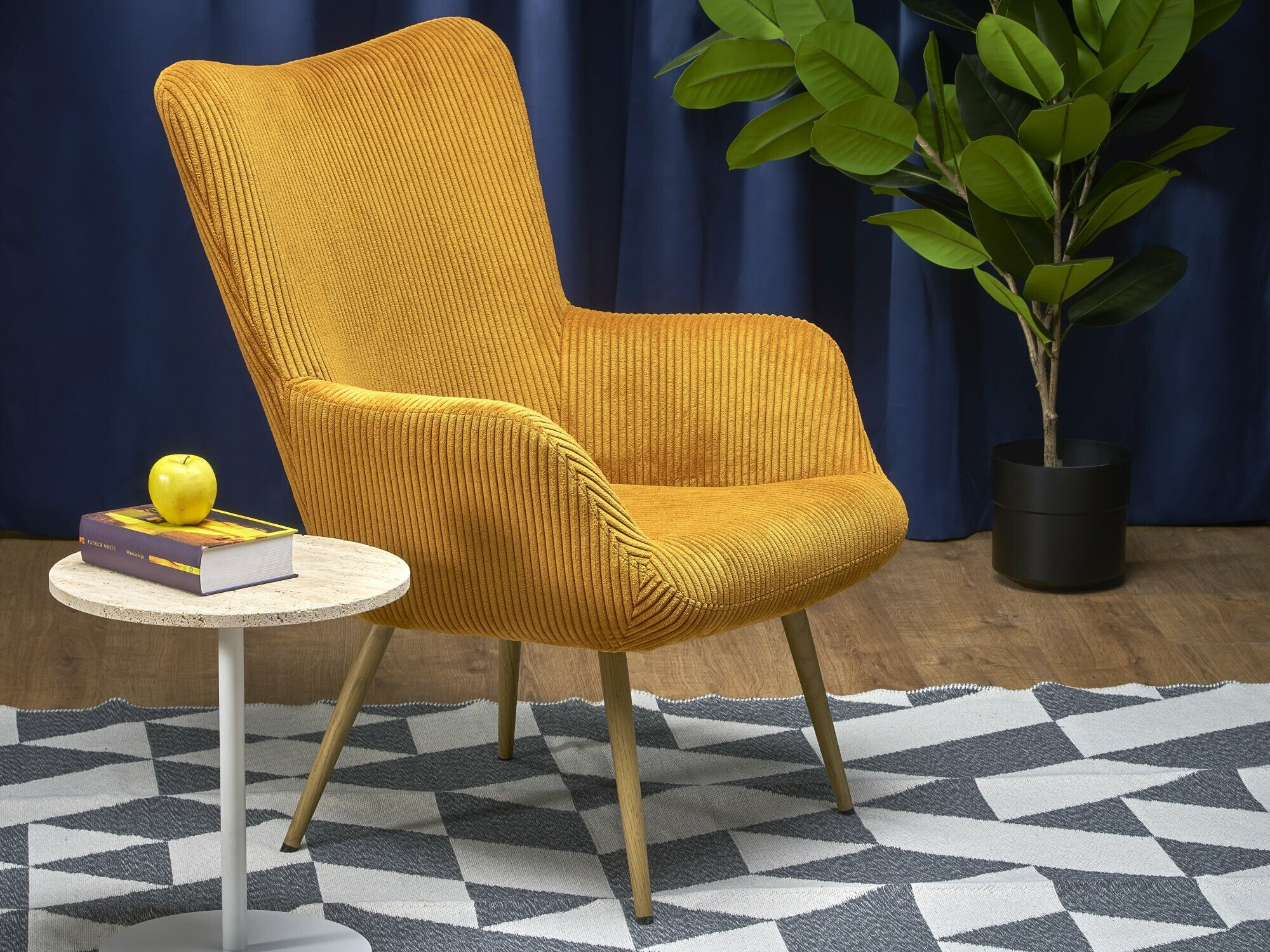 Fauteuil Houston 1610 (Jaune)