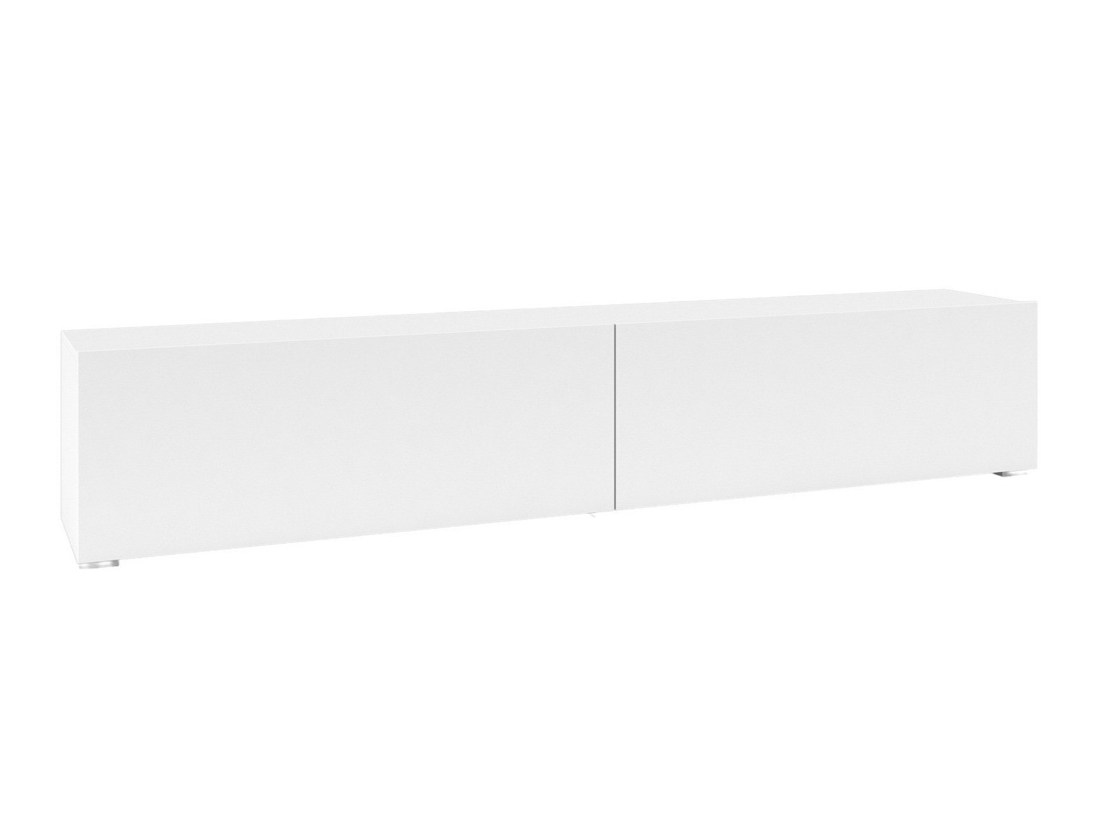 Meuble TV Revmiru 104 (Blanc + Chêne wotan)