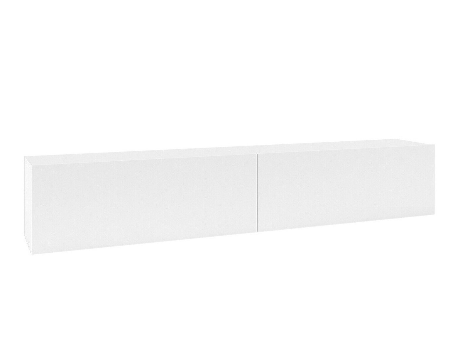 Meuble TV Revmiru 104 (Blanc + Chêne wotan)