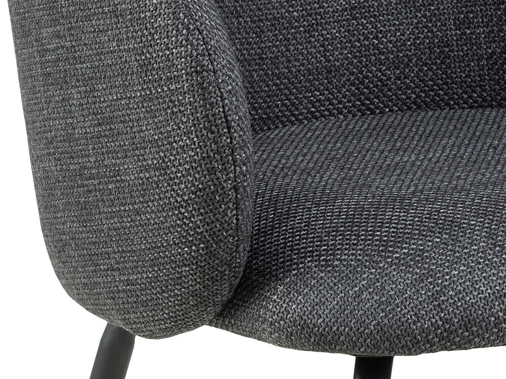 Chaise Norsica 862 (Gris + Noir)