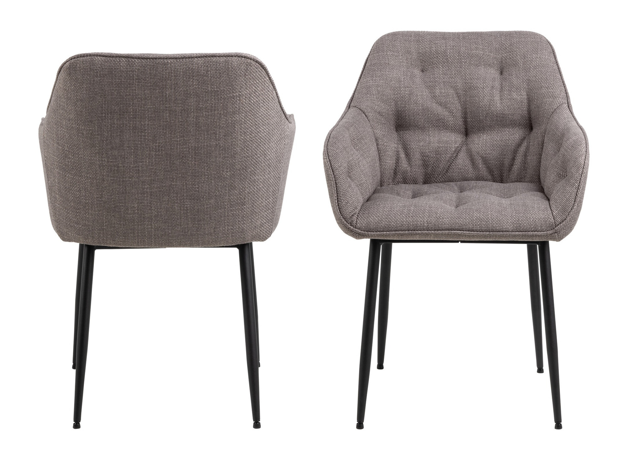 Chaise Norsica 323 (Marron gris)