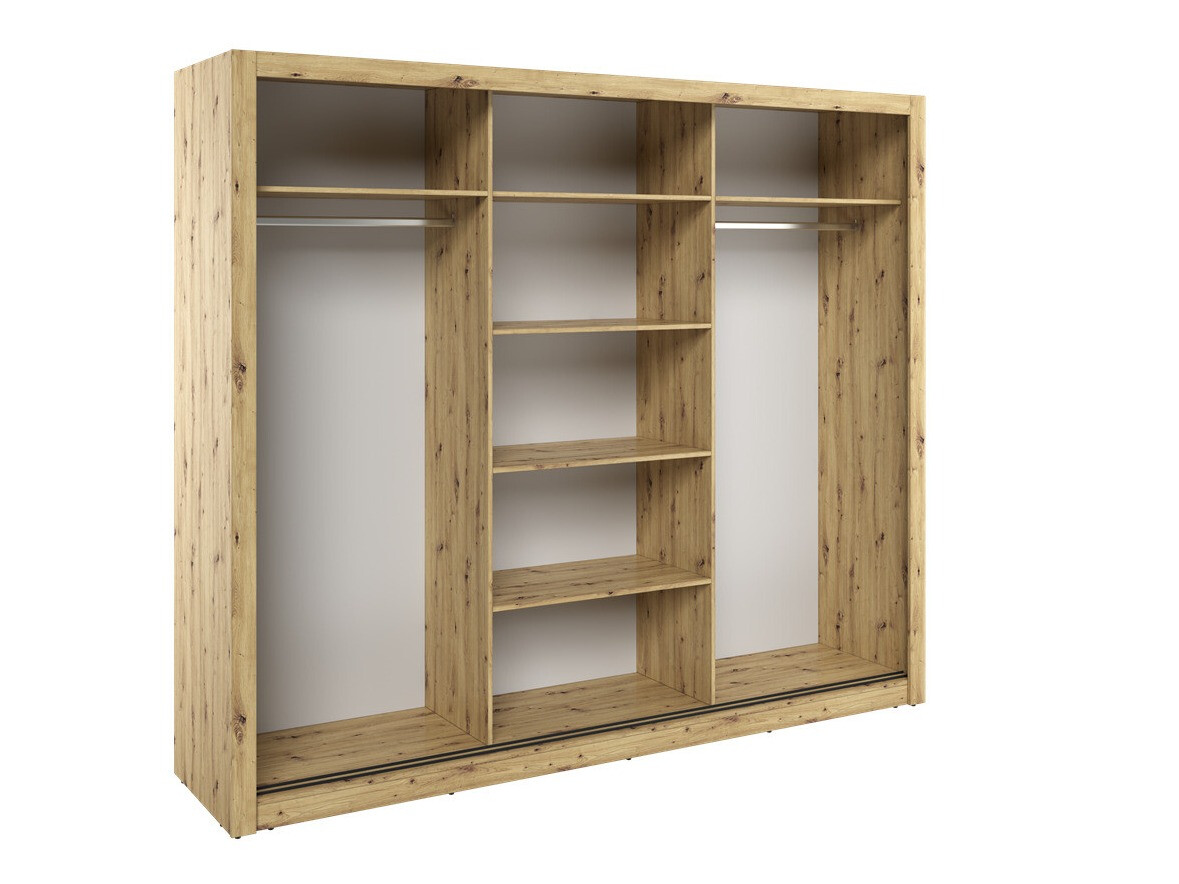Armoire Fresno 101 (Chêne Artisan)