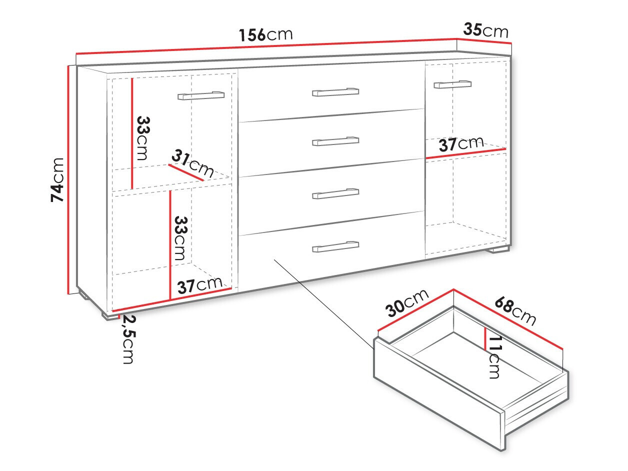 Commode Comfivo Casus