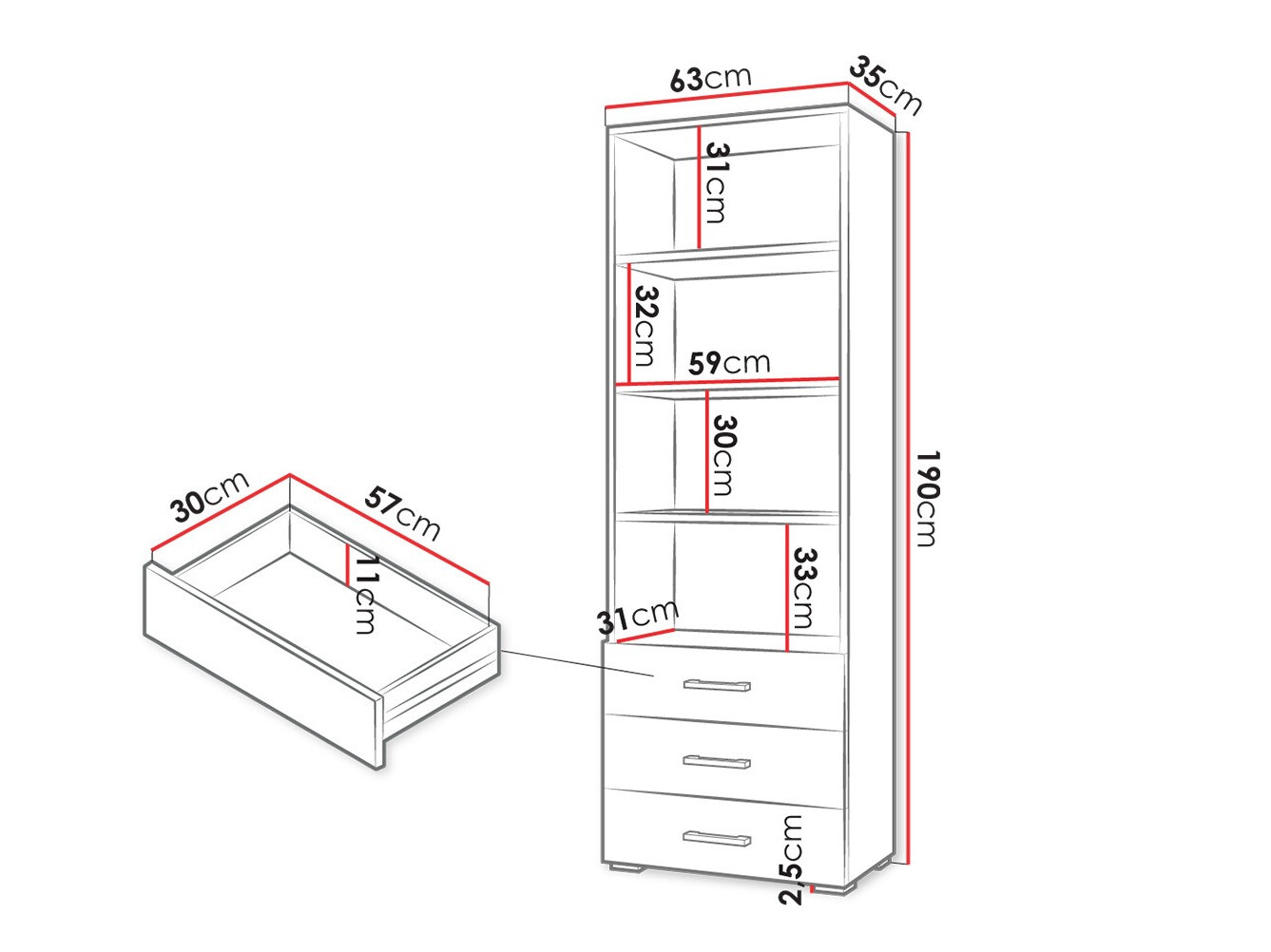 Étagère Comfivo Casus