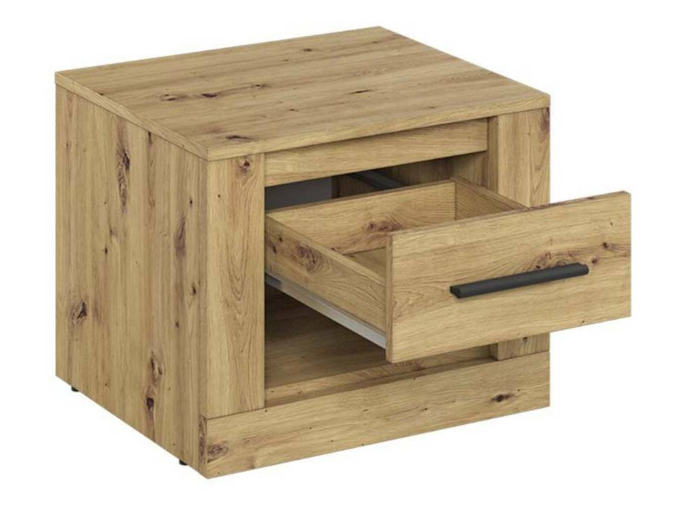 Table de chevet Fresno 106 (Chêne Artisan)