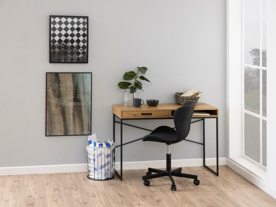 Bureau Norsica Sevferi 190 (Noir + Chêne sauvage)