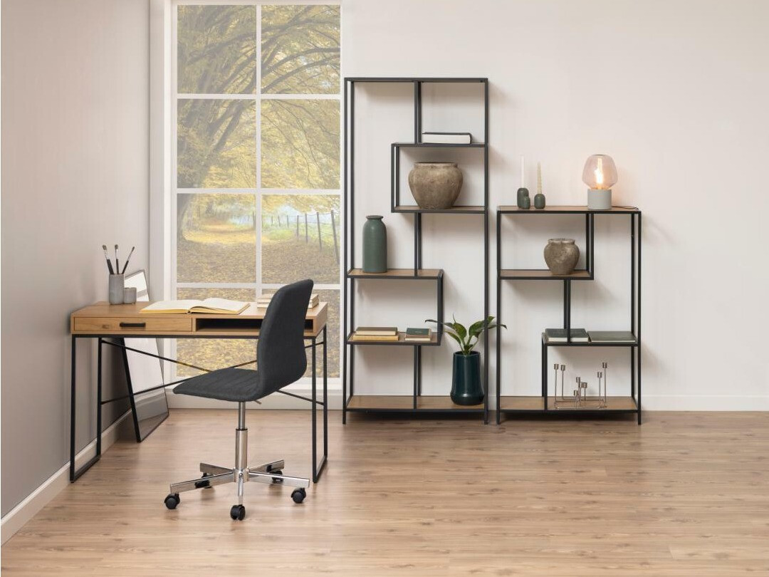 Bureau Norsica Sevferi 190 (Noir + Chêne sauvage)