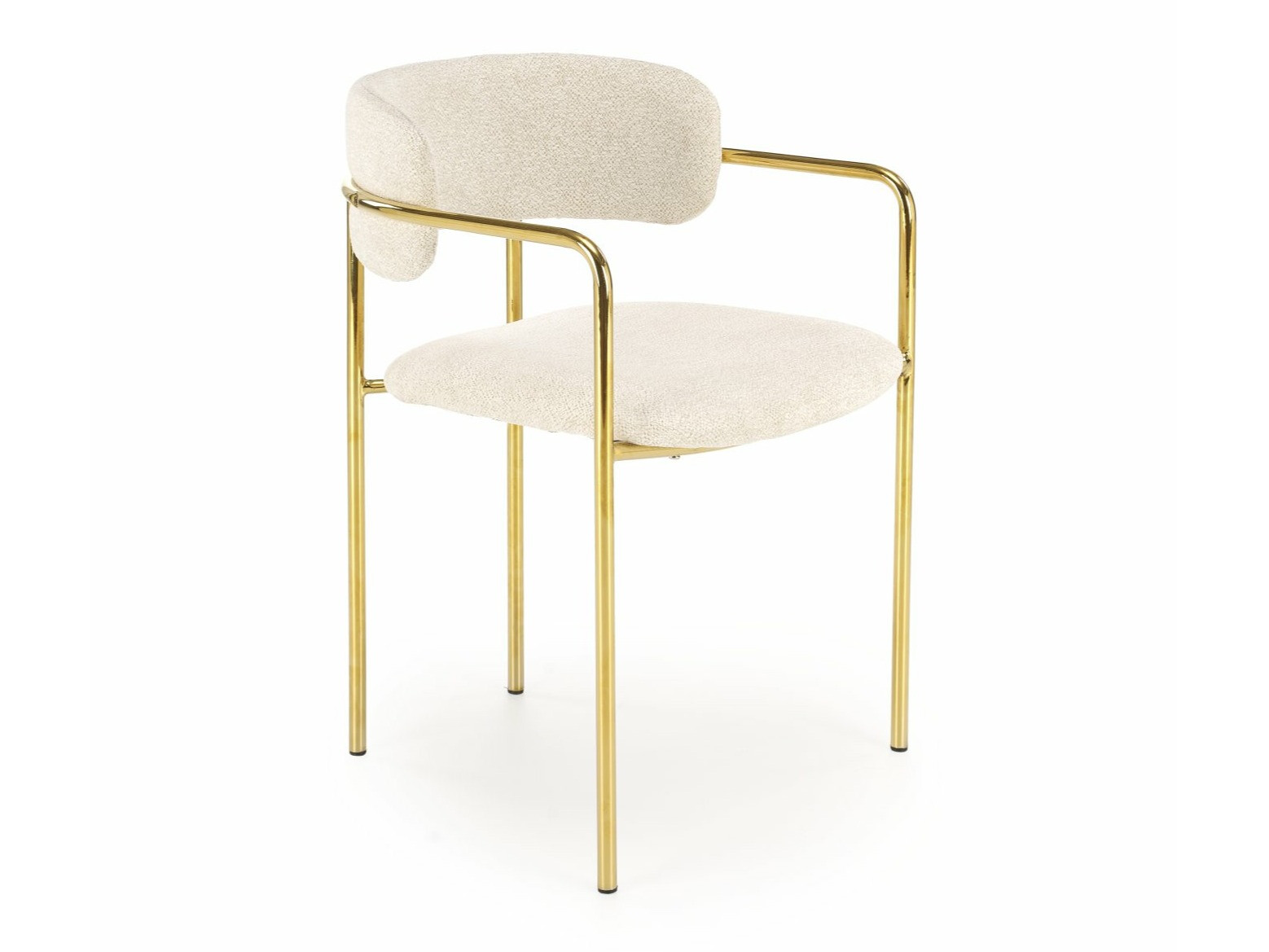 Chaise Houston 1629 (Crème + Doré)