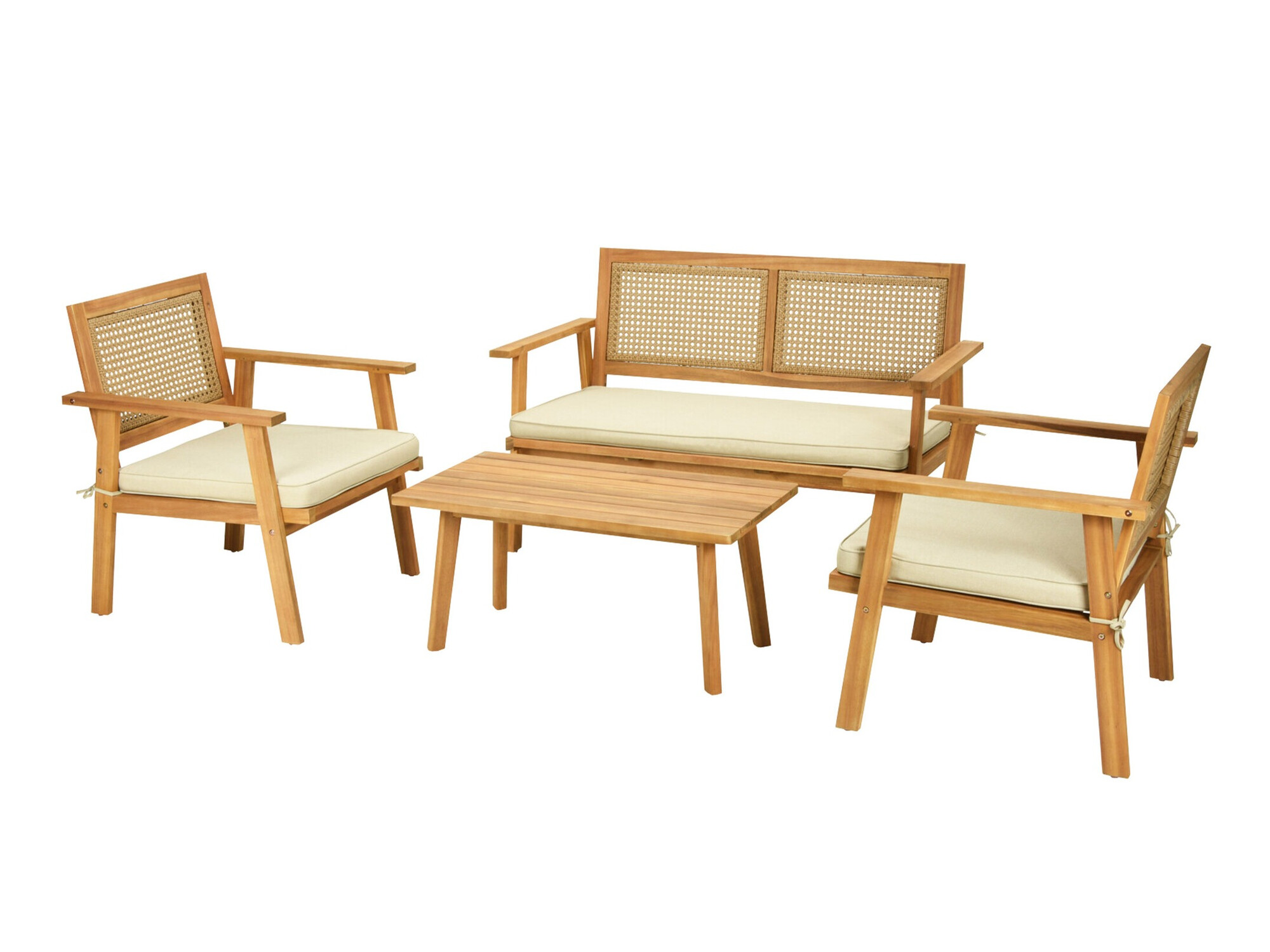Ensemble de mobilier de jardin Lecter