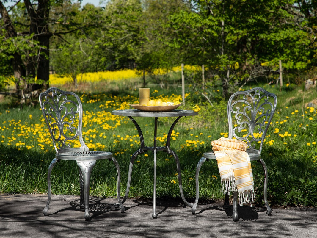 Ensemble de balcon Dallas 4462 (Argent)