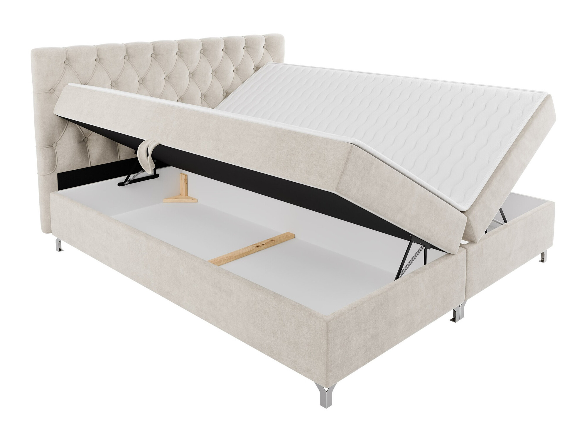 Lit boxspring Memphis 141 (Manila 02)