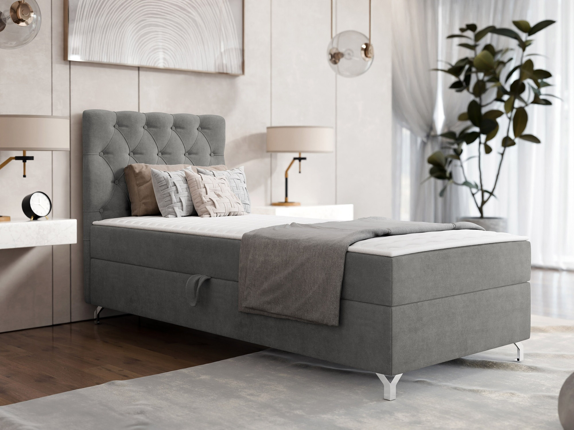 Lit boxspring Memphis 142 (Manila 16)