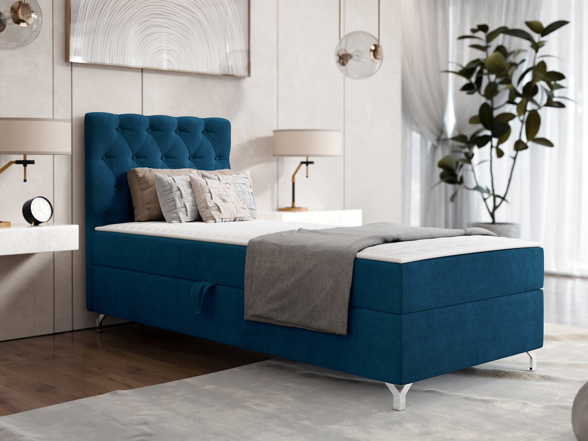 Lit boxspring Memphis 142 (Manila 26)