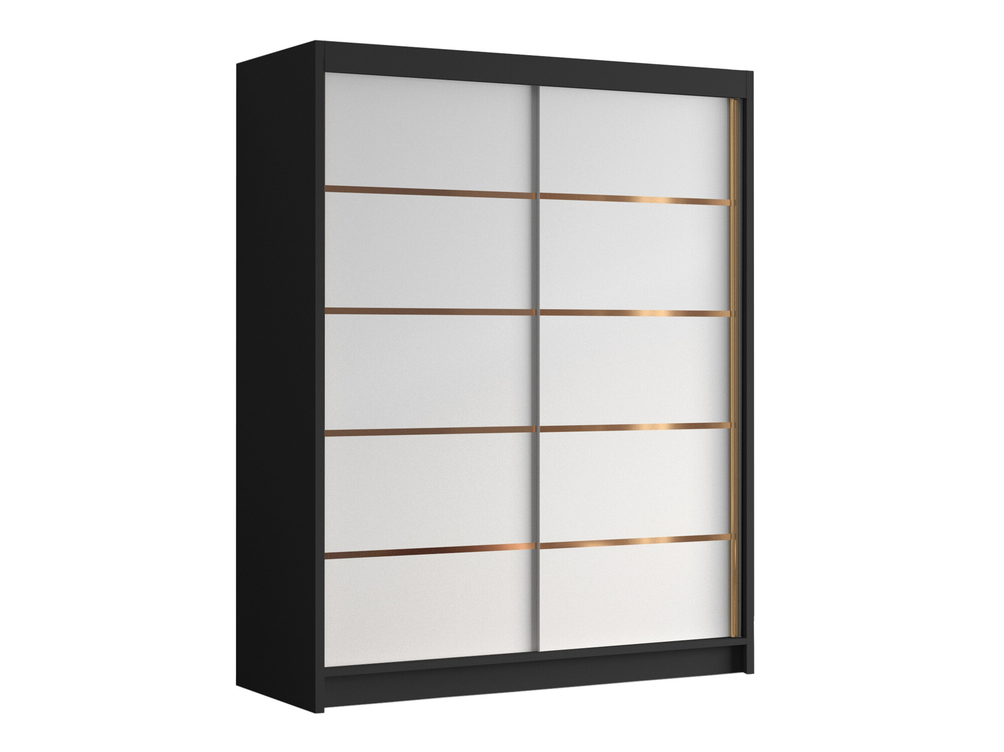 Armoire Closico Capsa III (Noir +Blanc)
