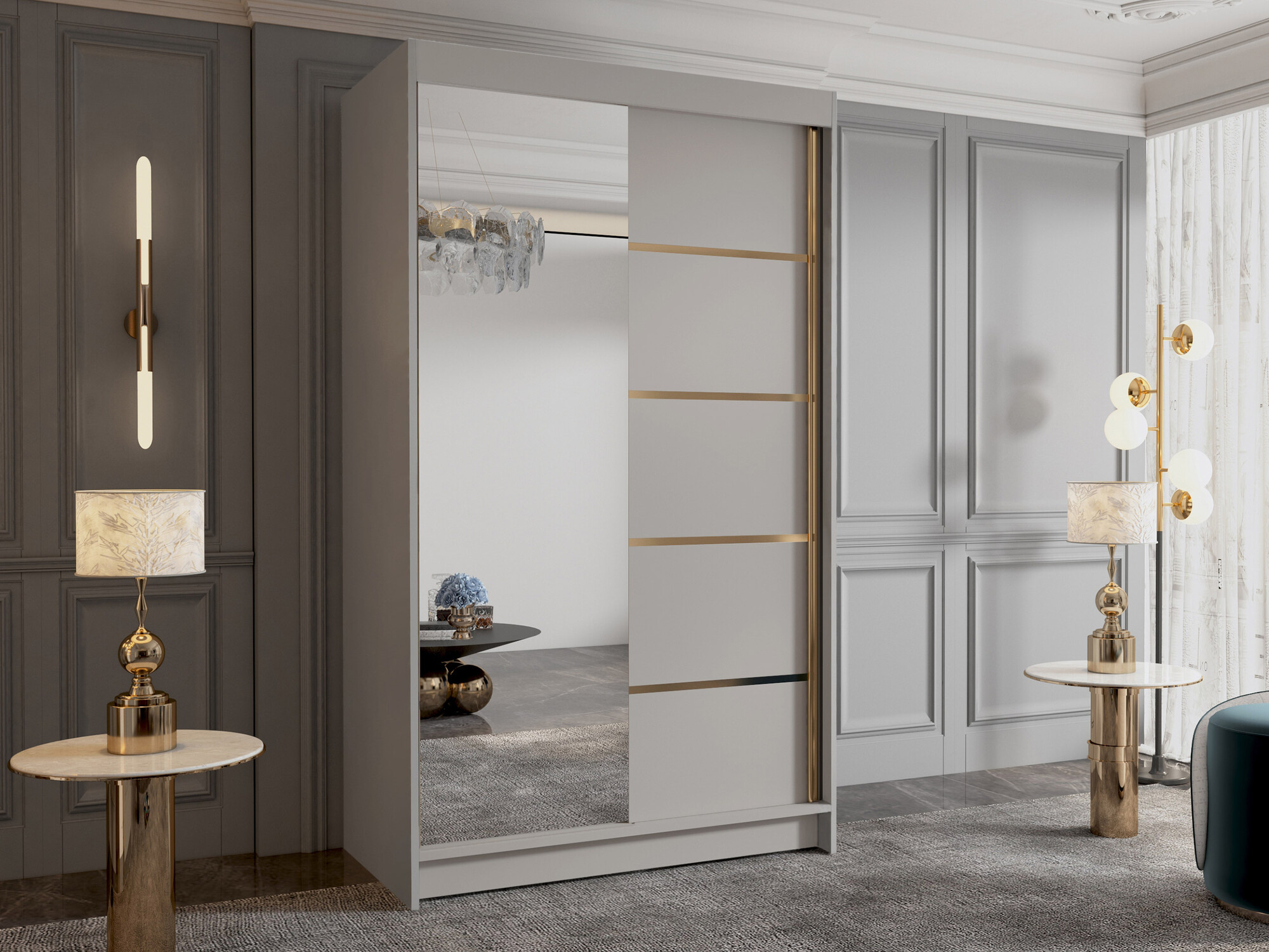Armoire Closico Corden III (Cachemire)