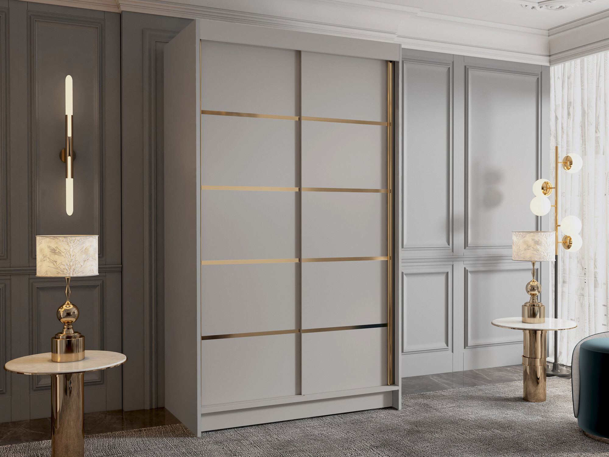 Armoire Closico Corden III (Cachemire)
