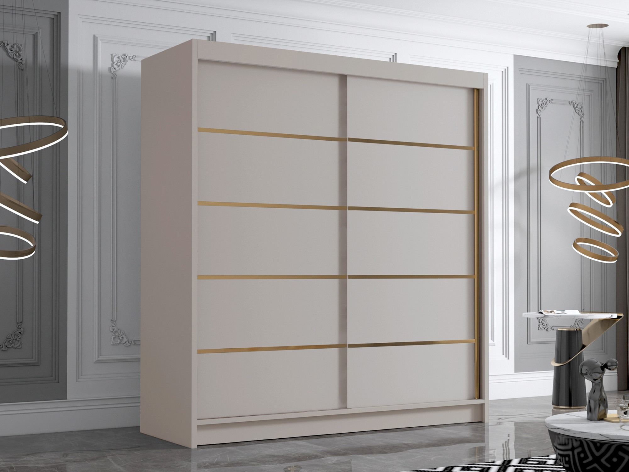 Armoire Closico Vallor III (Cachemire)