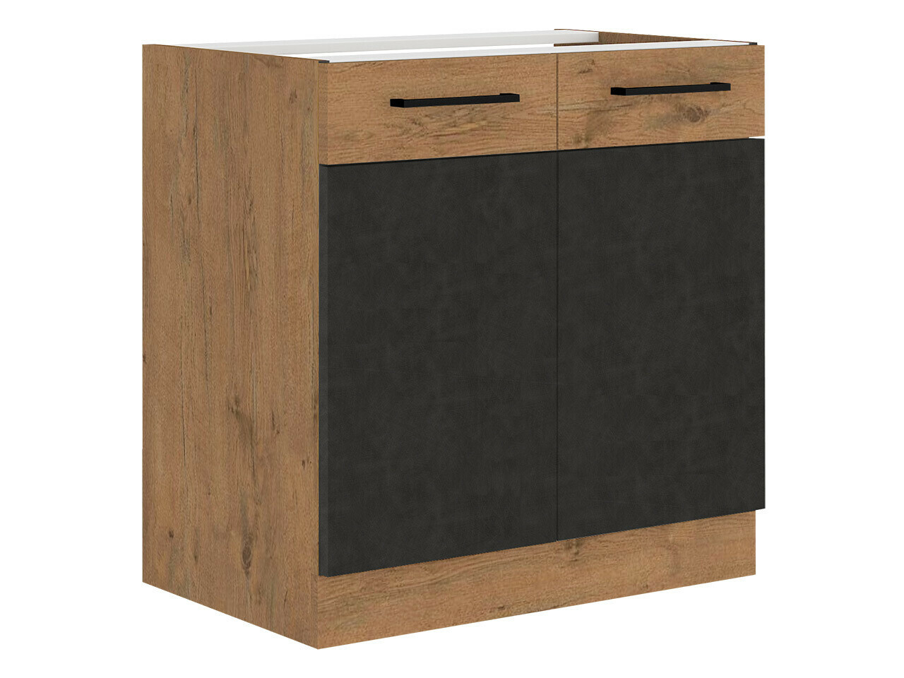 Armoire modulaire avec portes Wood Grey 110