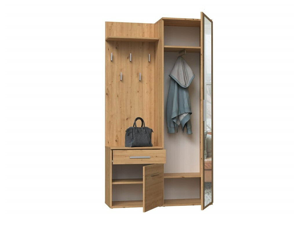 Meuble d'entrée Mandeville 126 (Chêne Artisan)