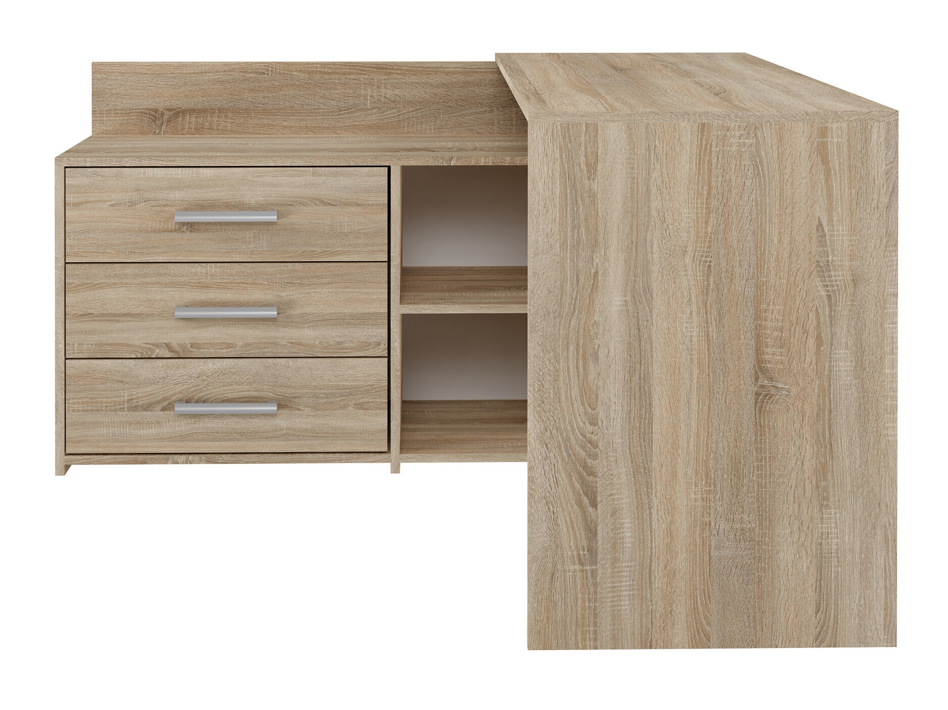 Bureau d'angle Mandeville 131 (Sonoma chêne)