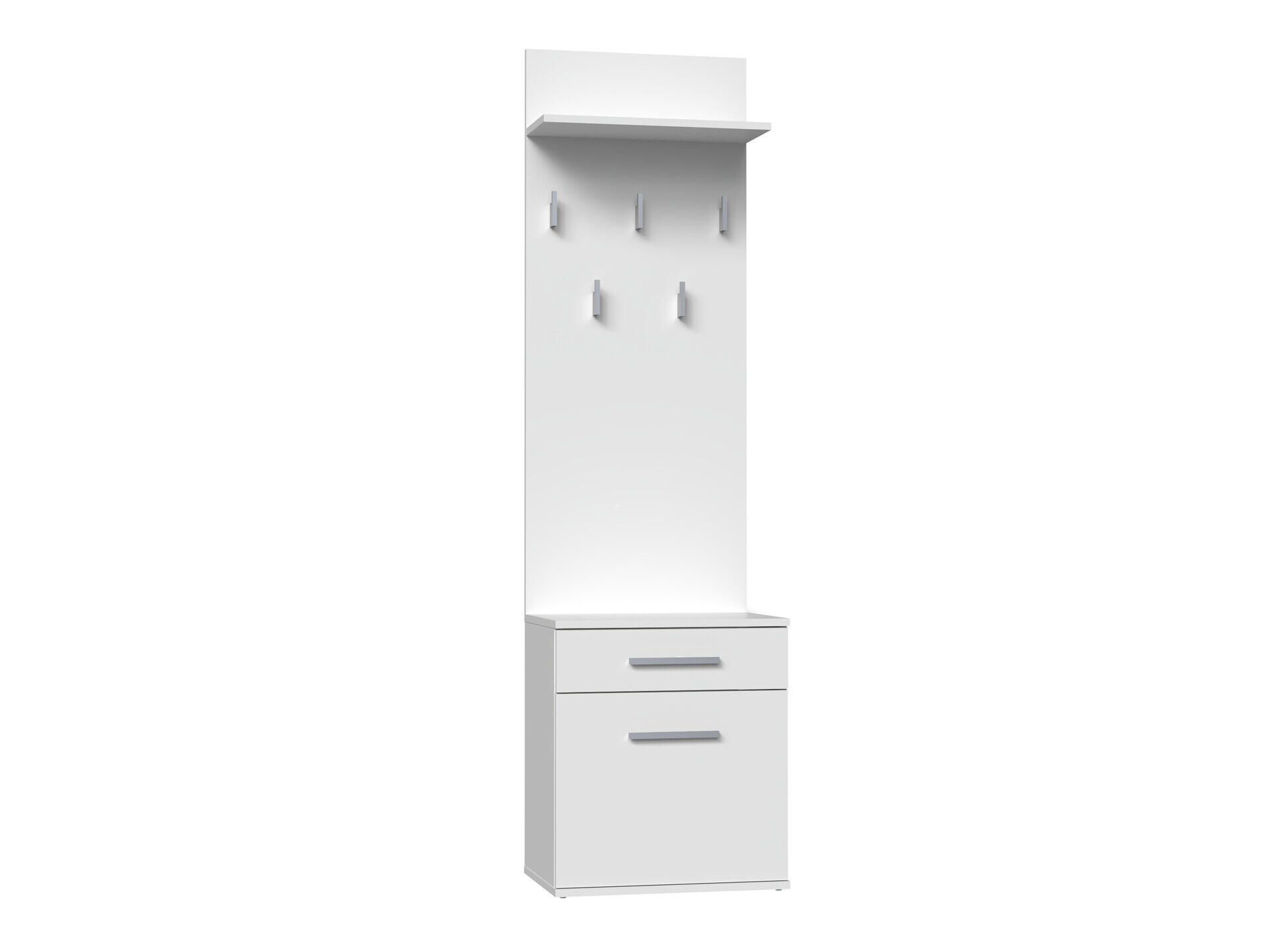 Meuble d'entrée Mandeville 129 (Mat blanc)