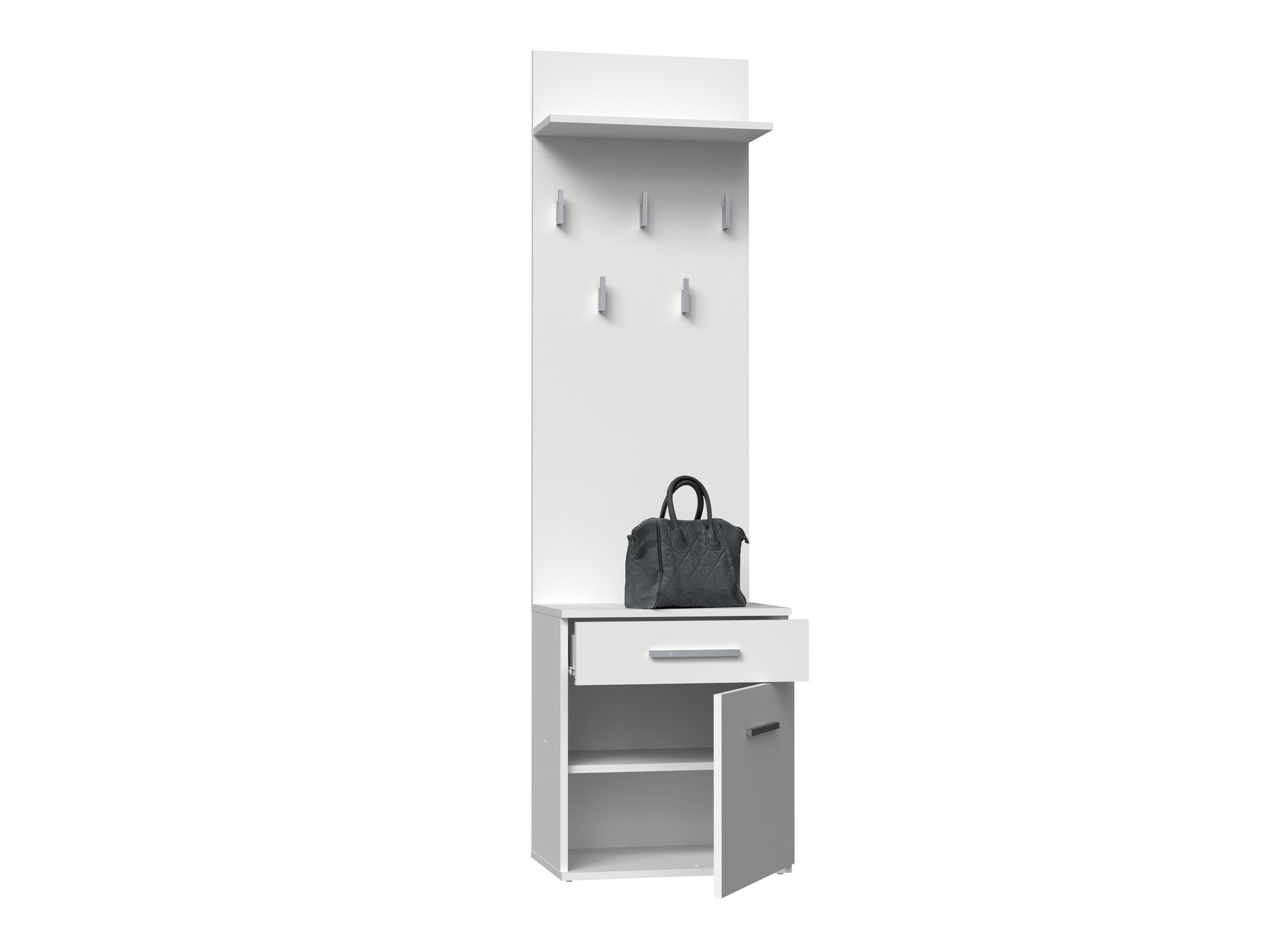 Meuble d'entrée Mandeville 129 (Mat blanc)