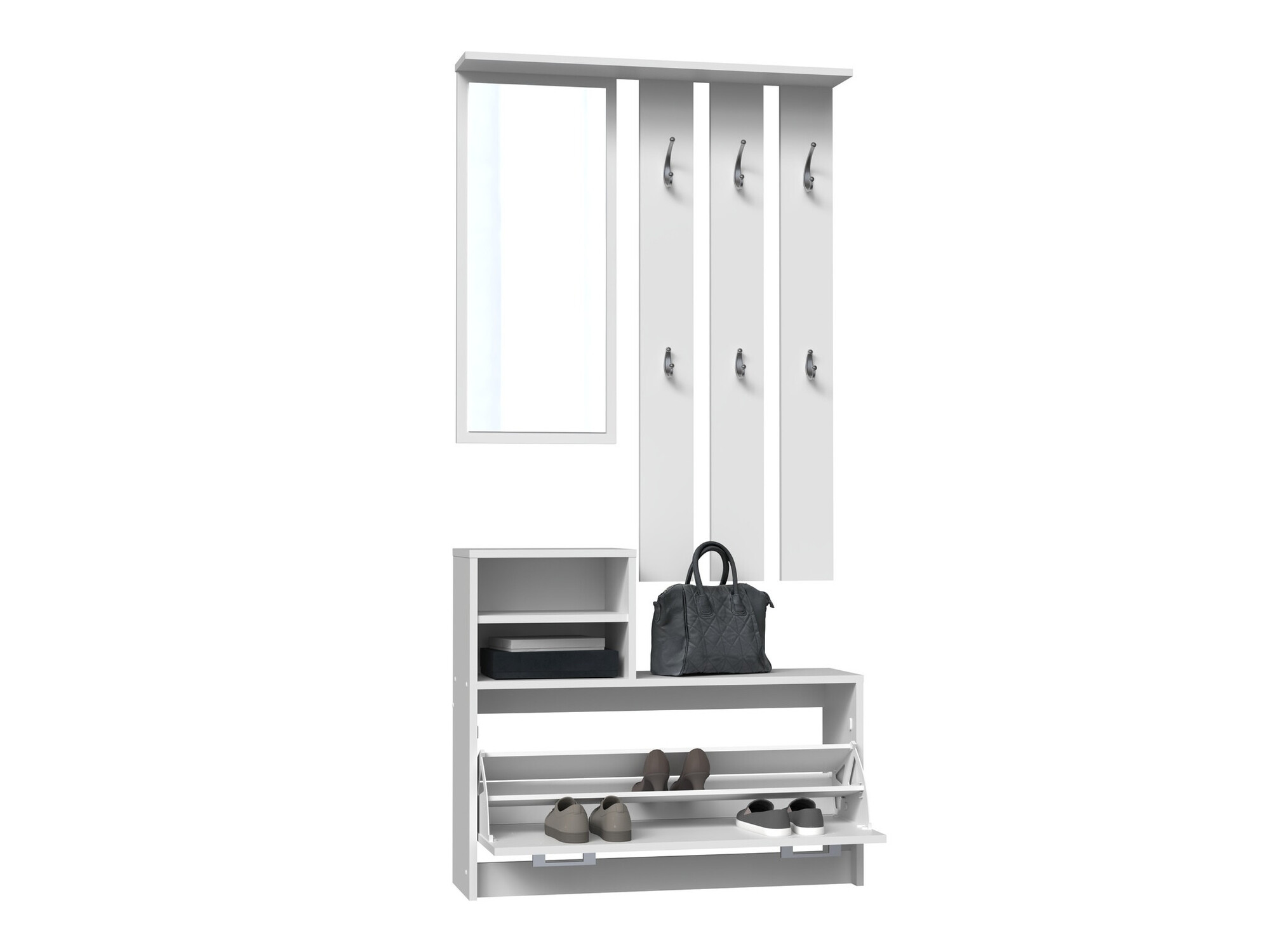 Meuble d'entrée Mandeville 144 (Blanc)