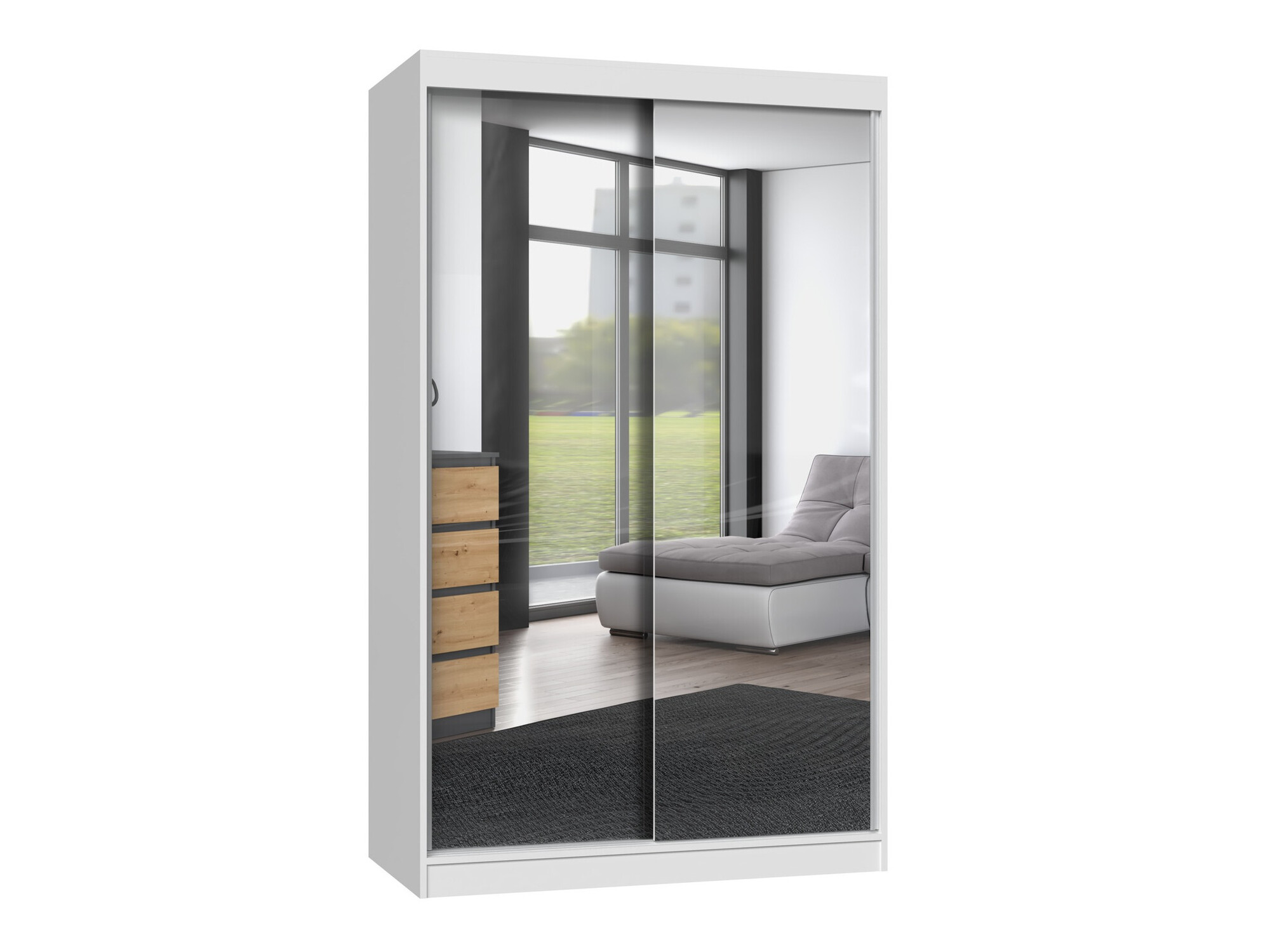 Armoire Mandeville 158 (Blanc)