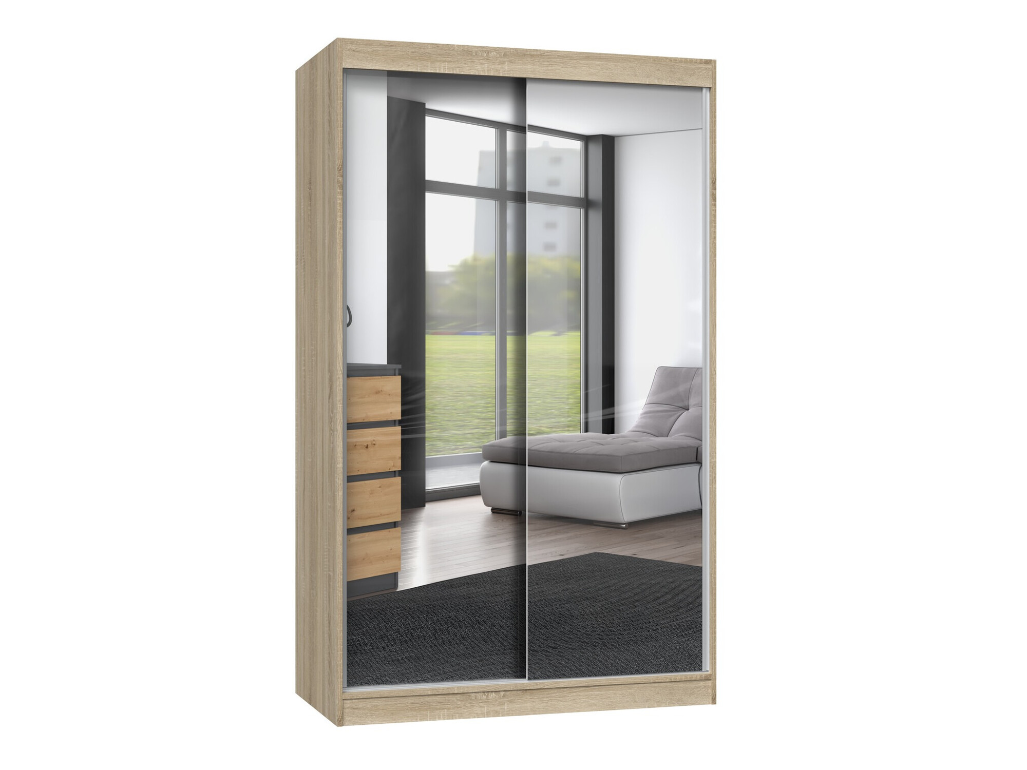 Armoire Mandeville 158 (Sonoma chêne)