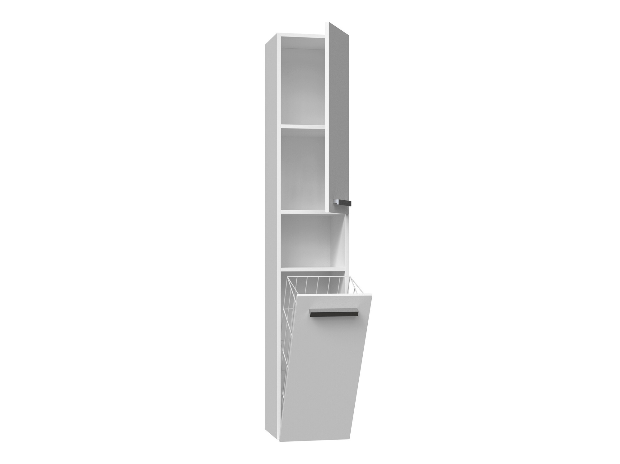 Armoire de bain à poser Nolmaru 106 (Blanc)