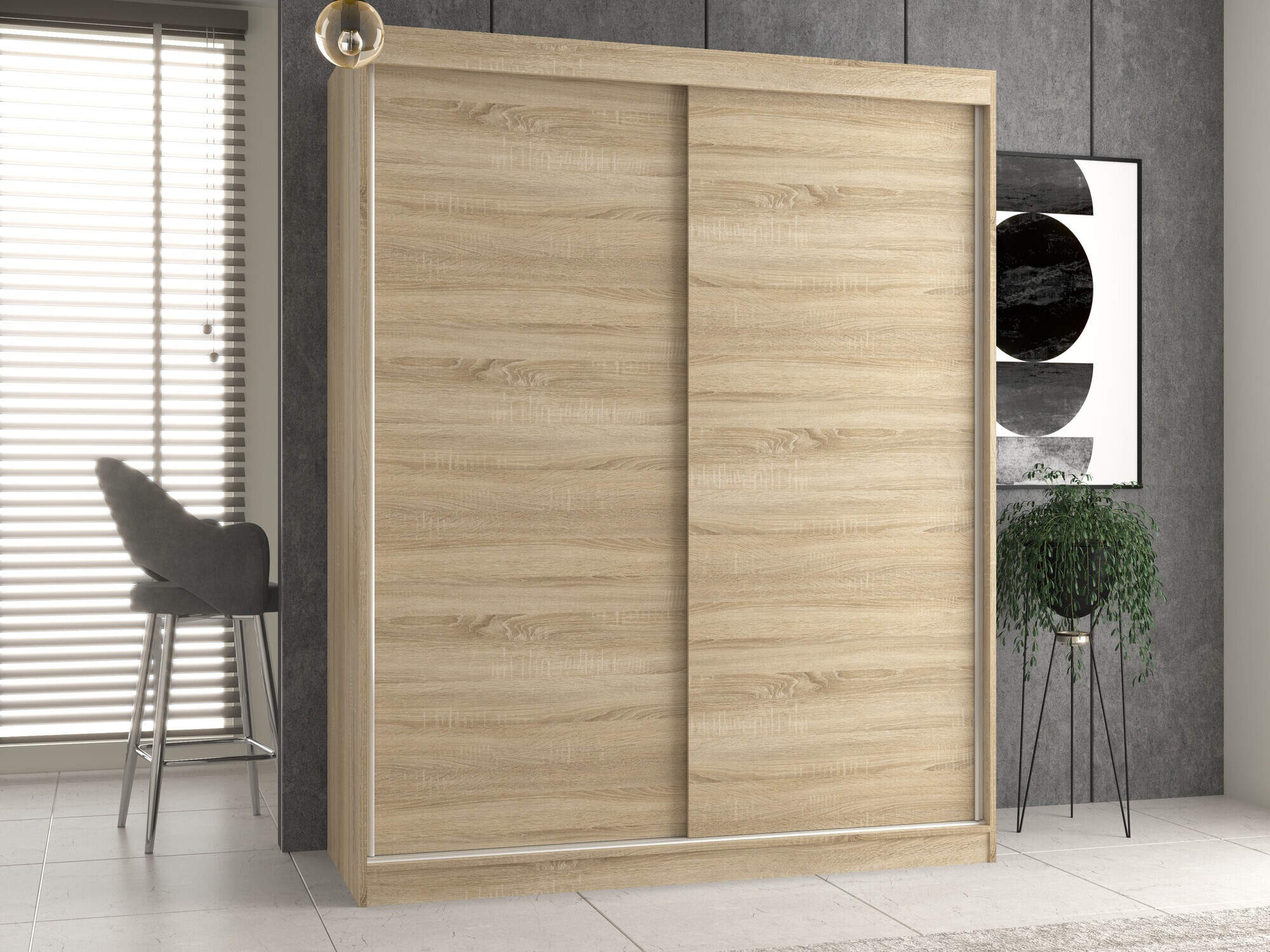 Armoire Mandeville 167 (Sonoma chêne)