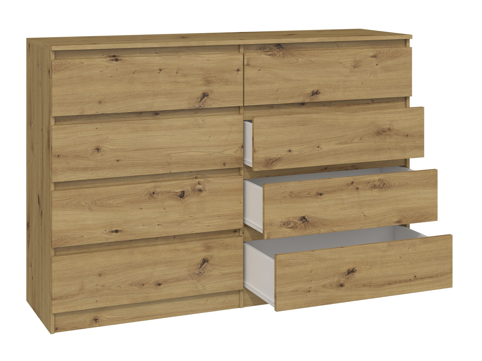 Commode Elbvelu 100 (Chêne Artisan)
