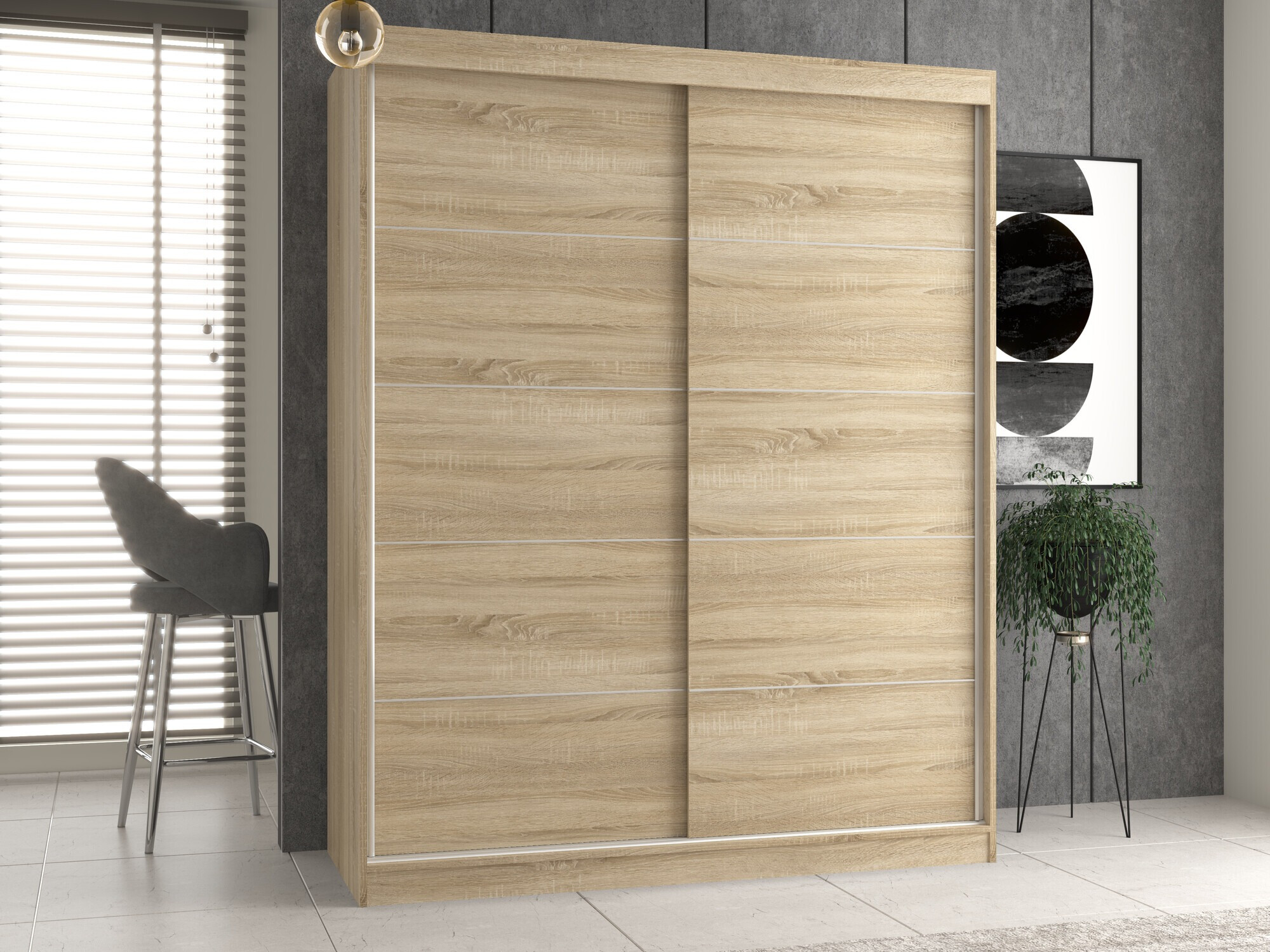 Armoire Mandeville 177 (Sonoma chêne)