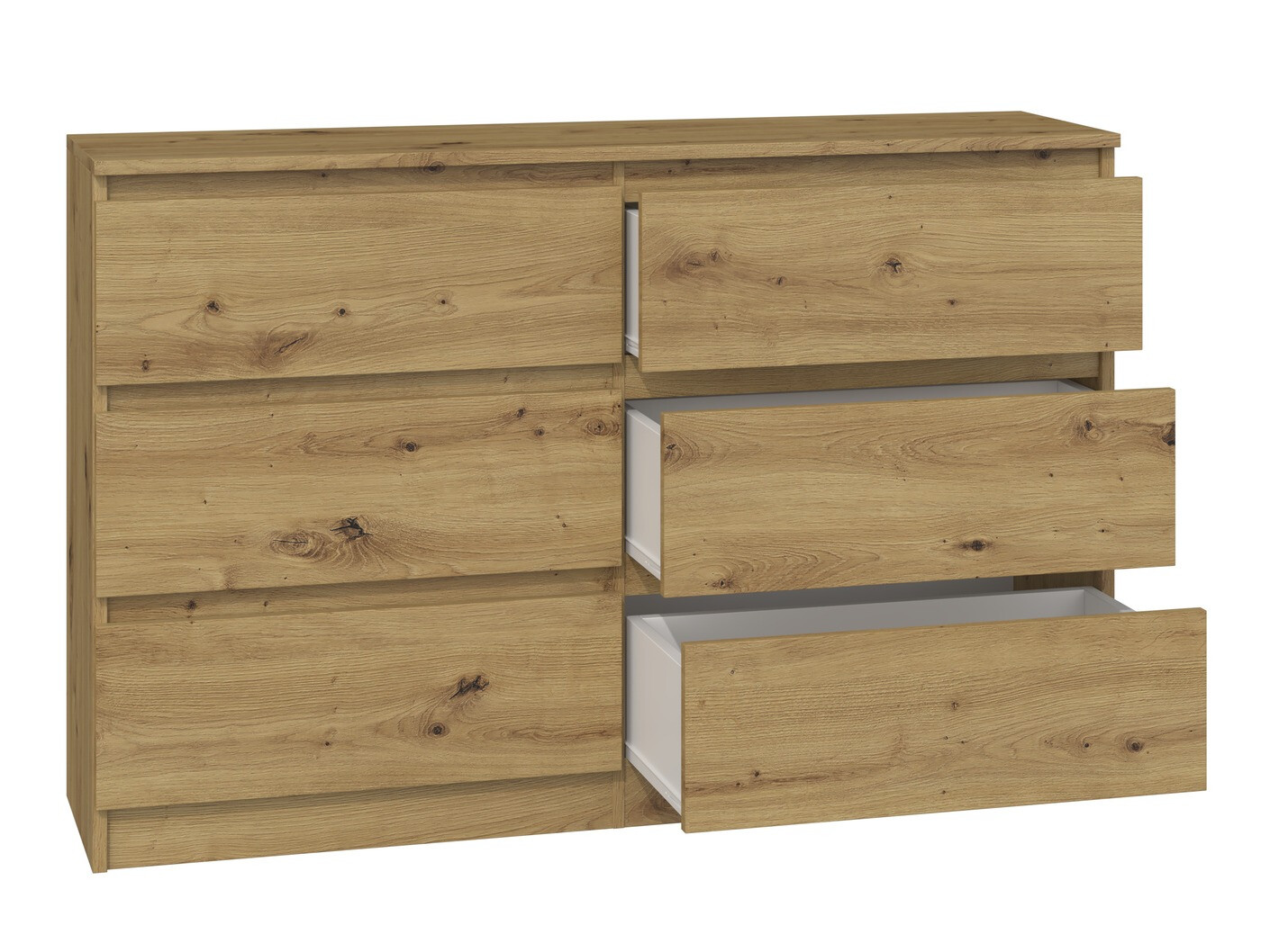 Commode Elbvelu 103 (Chêne Artisan)