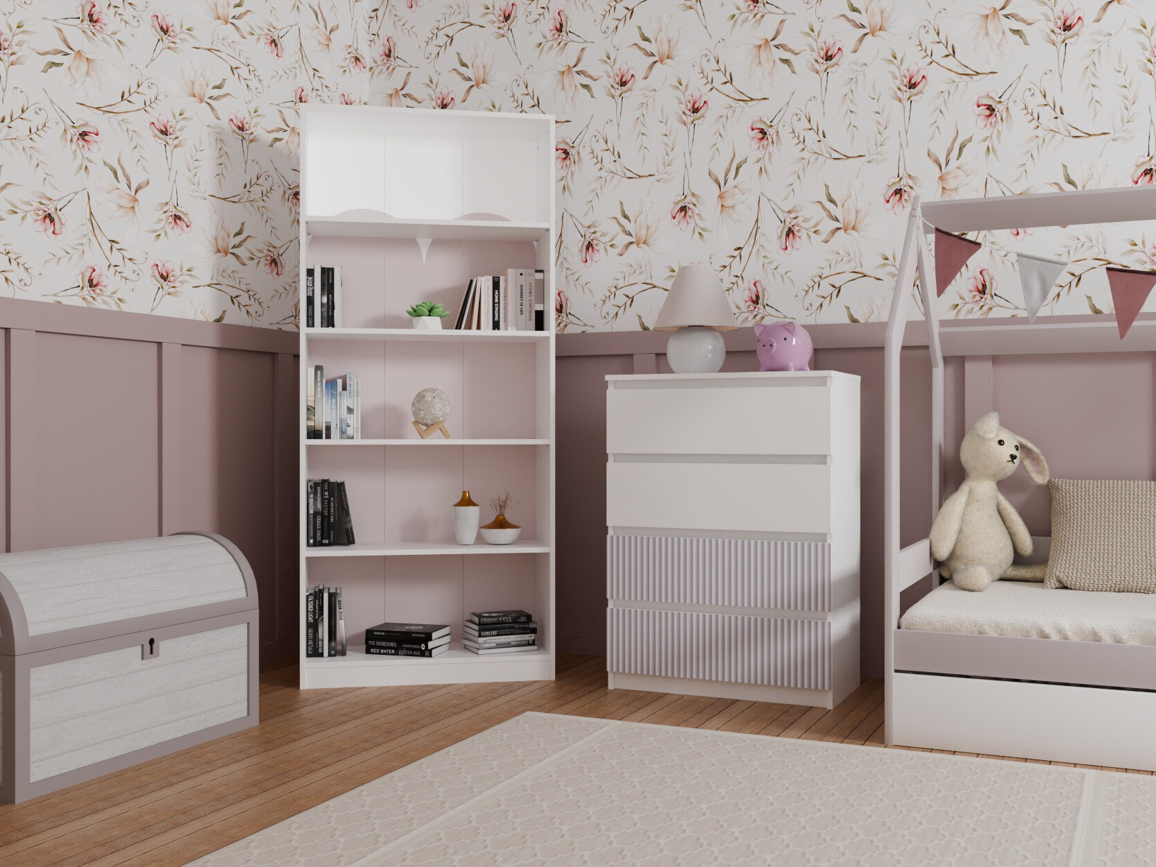 Commode Mortore 101 (Rose)