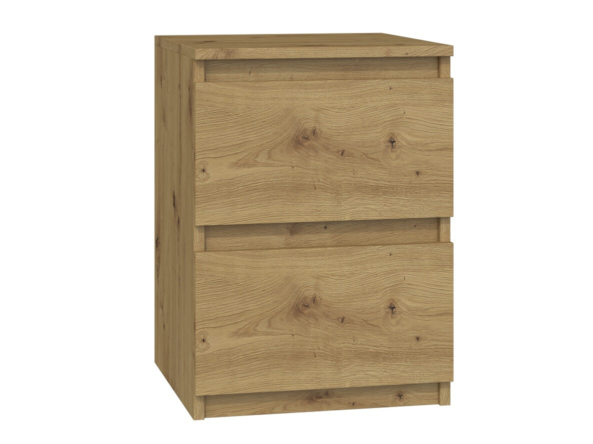 Table de chevet Elbvelu 107 (Chêne Artisan)