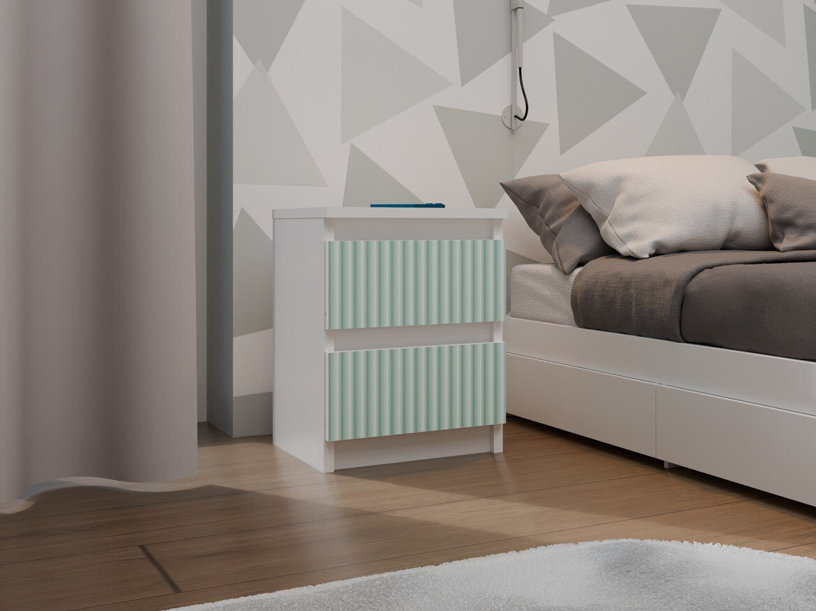 Table de chevet Mortore 103 (Menthe claire)