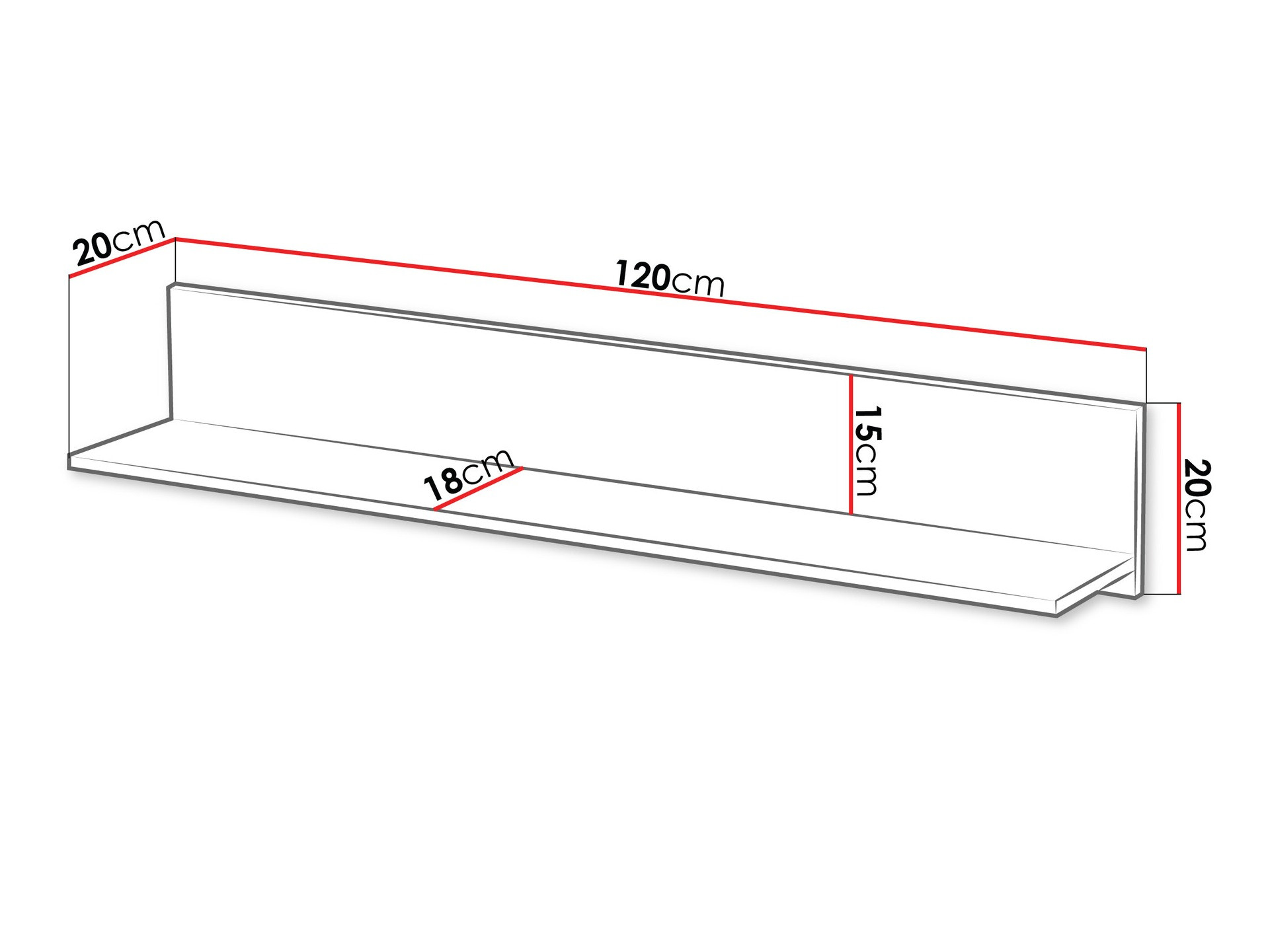 Étagère murale Studium