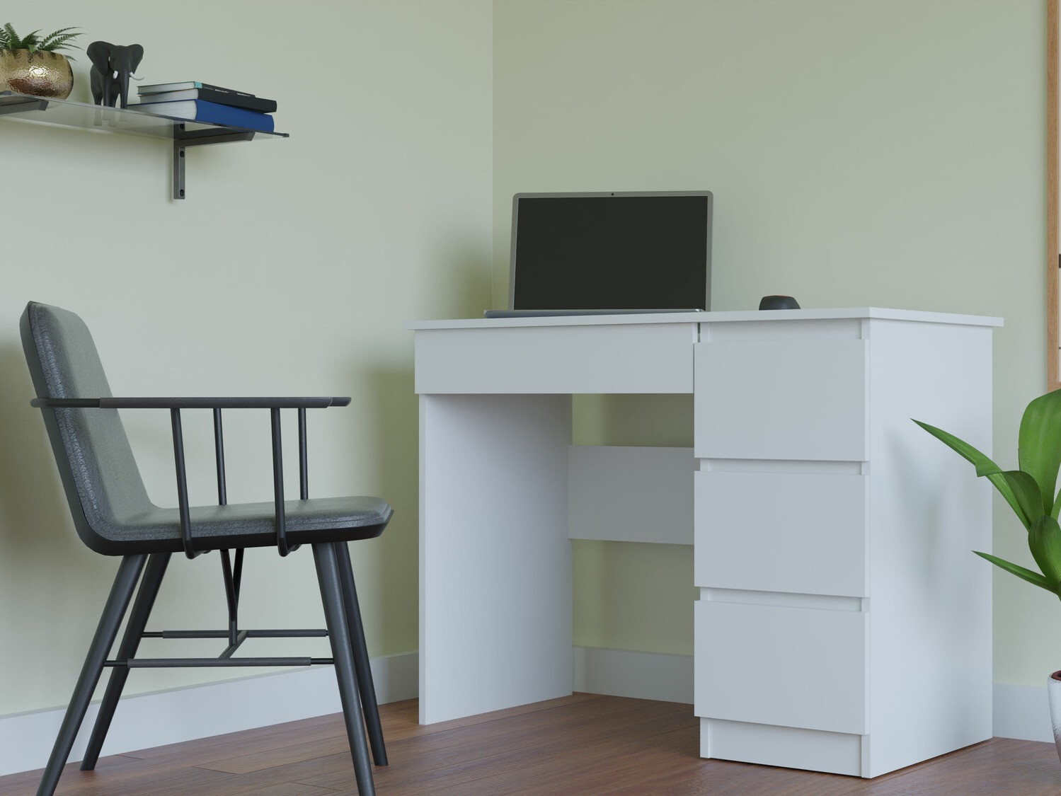 Bureau Elbvelu 108 (Blanc)