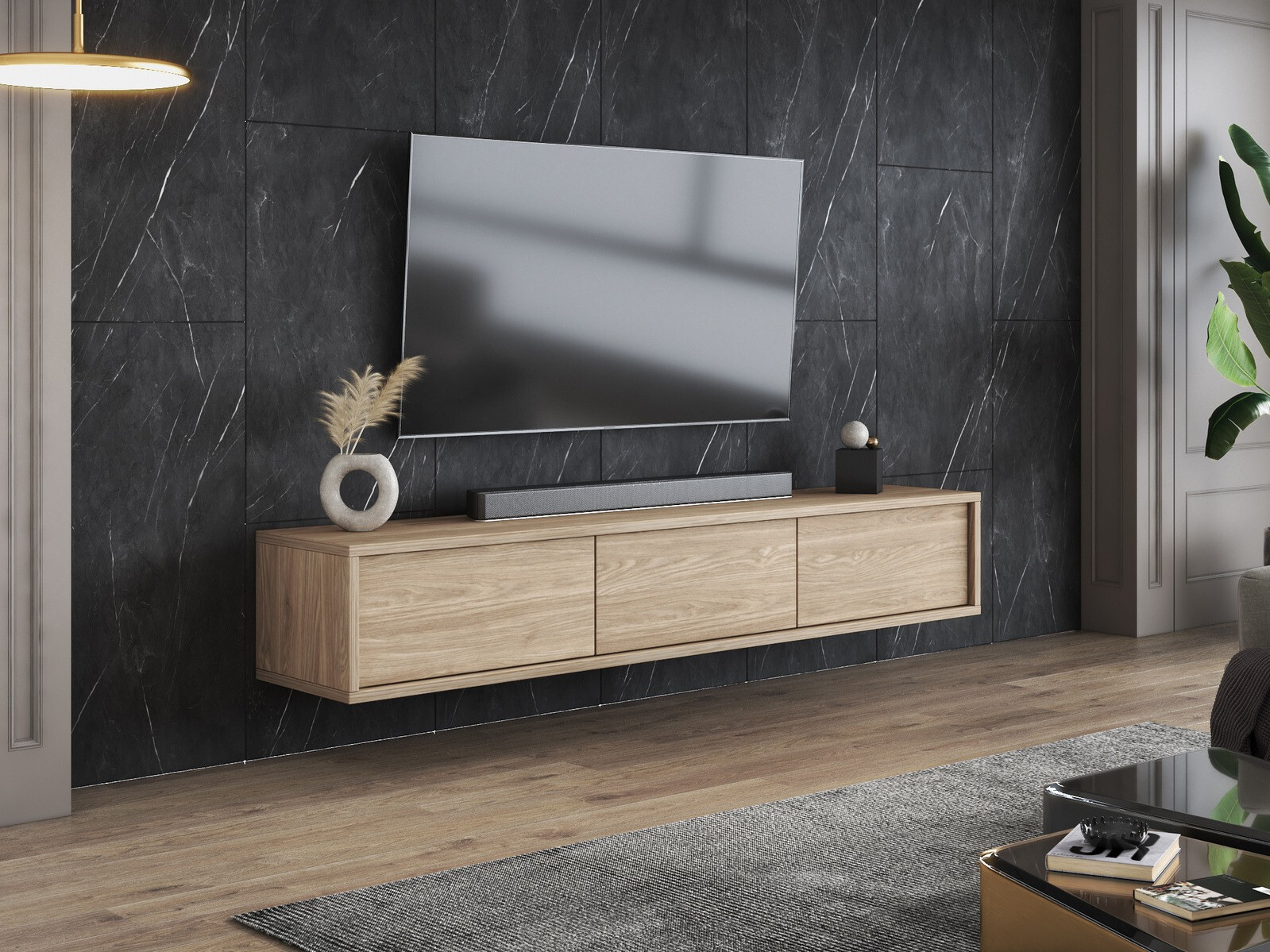 Meuble TV Austin 324 (Chêne)
