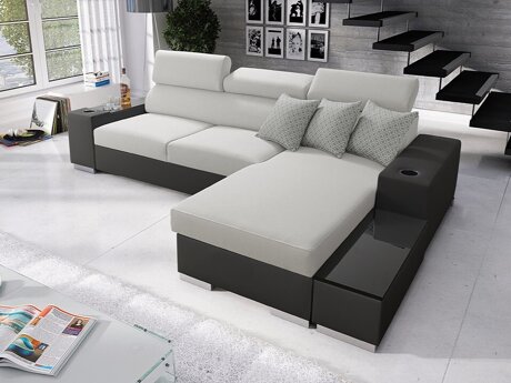 Canapé d'angle Pearland 103 (Soft 011 + Luxo 6601 + Evo 32)