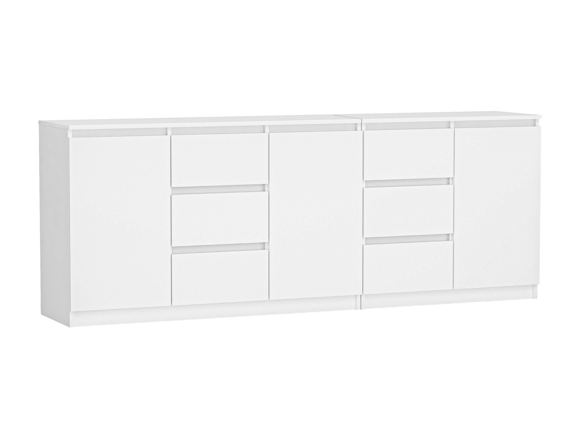 Commode Elbvelu 109 (Blanc)