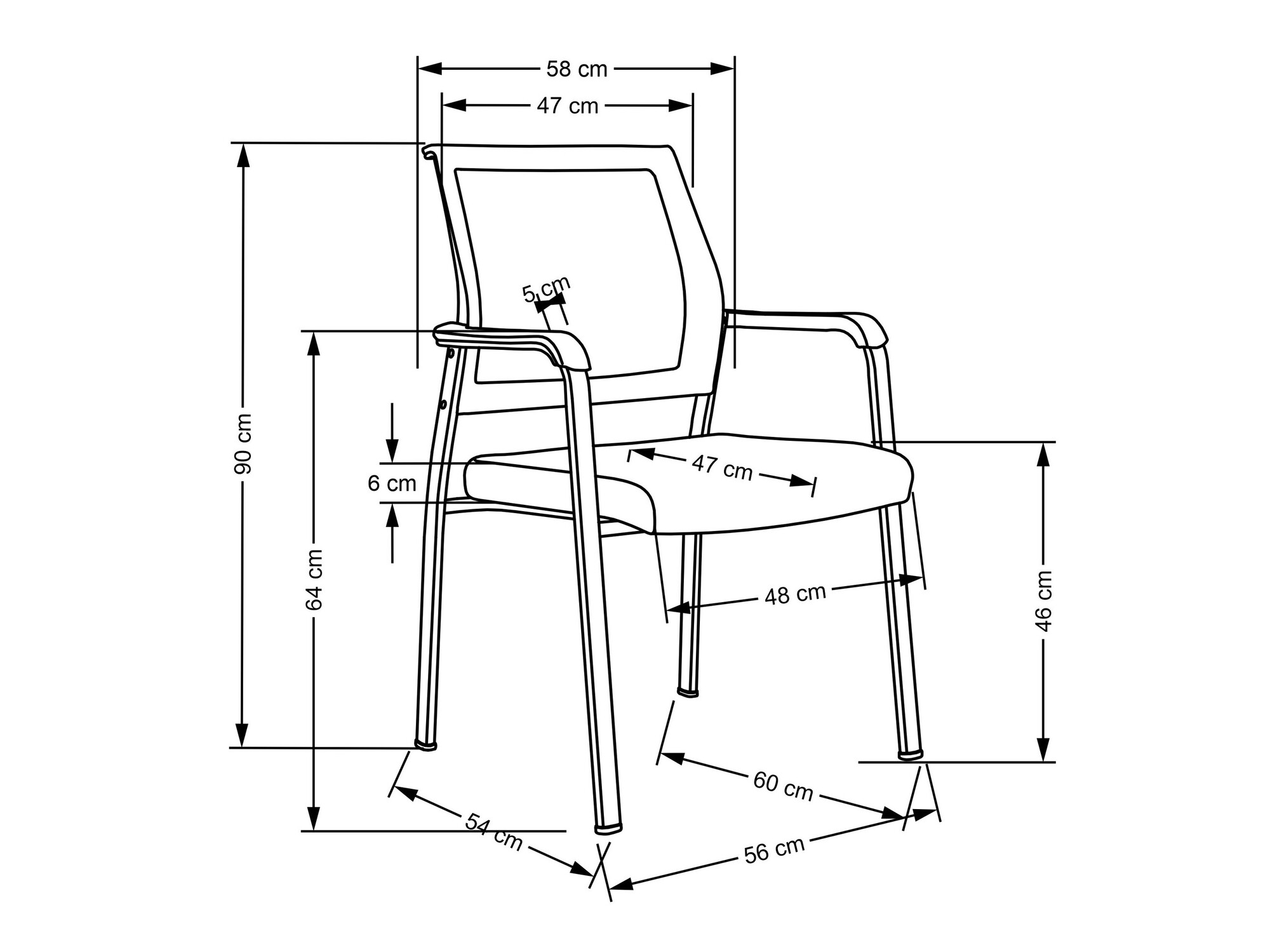 Chaise Houston 1637