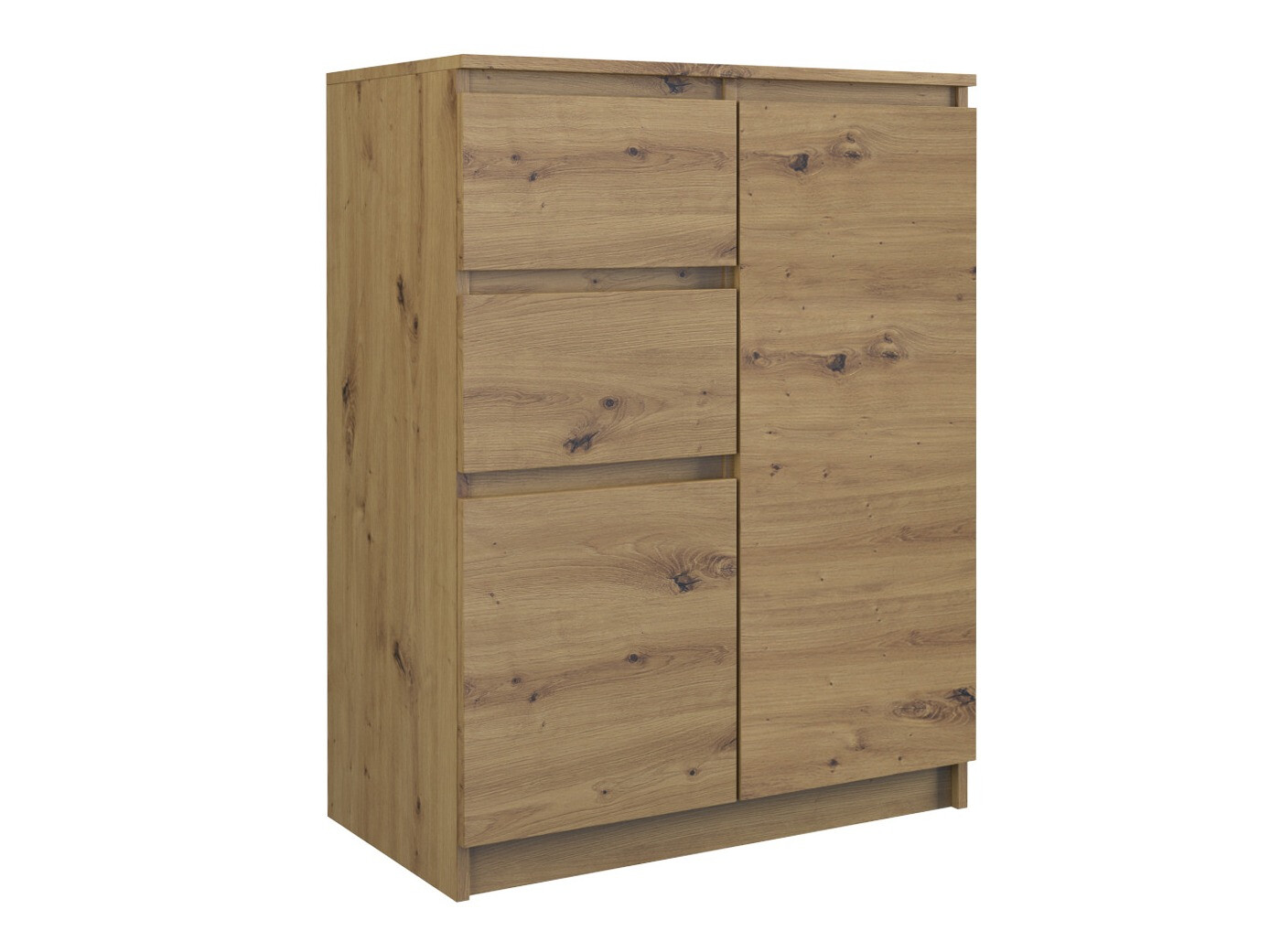 Commode Elbvelu 111 (Chêne Artisan)