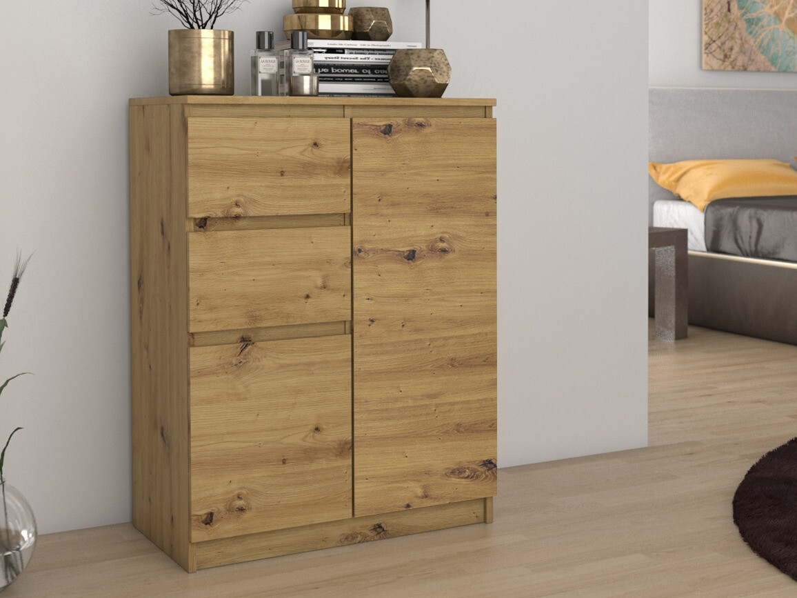 Commode Elbvelu 111 (Chêne Artisan)