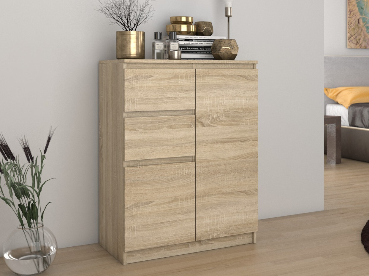 Commode Elbvelu 111 (Sonoma chêne)