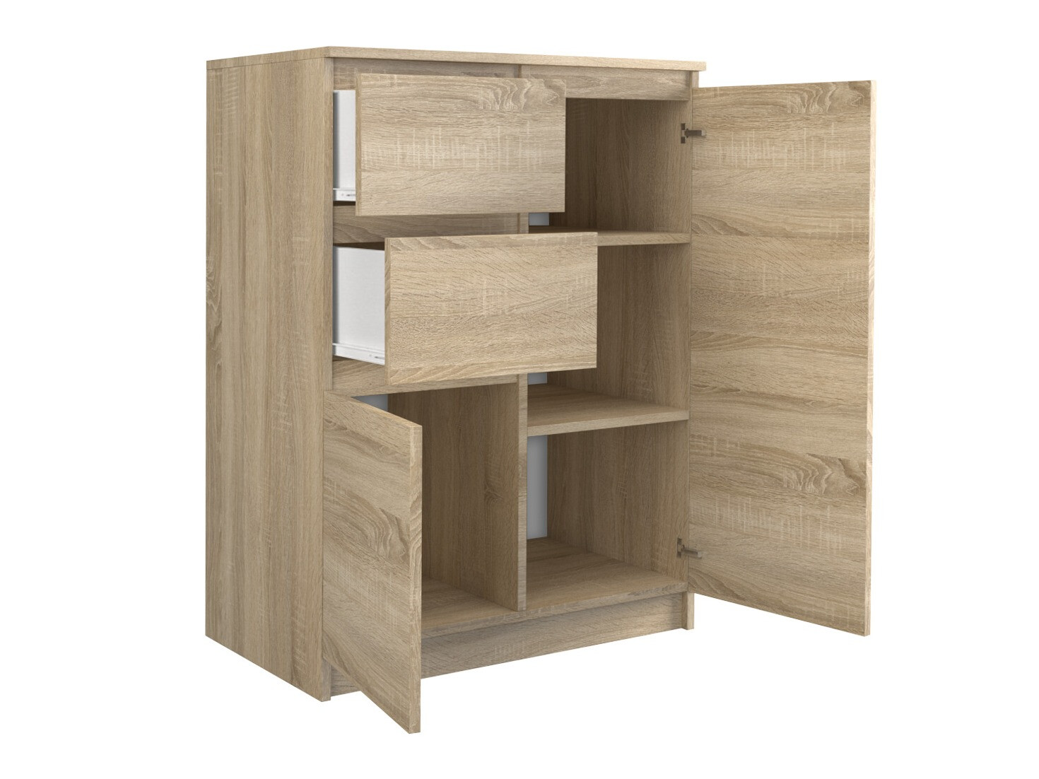Commode Elbvelu 111 (Sonoma chêne)