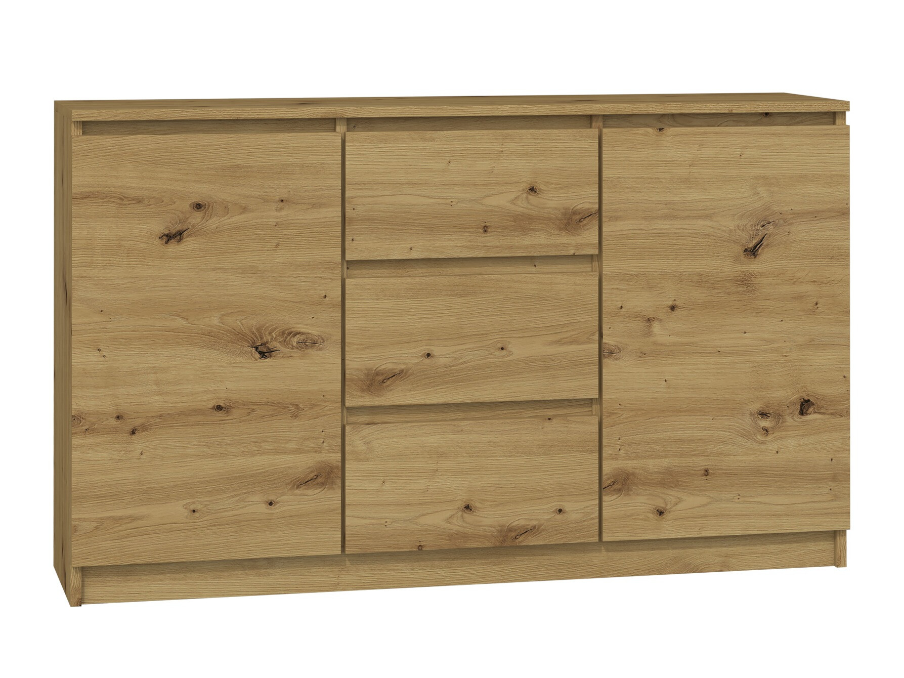 Commode Elbvelu 112 (Chêne Artisan)