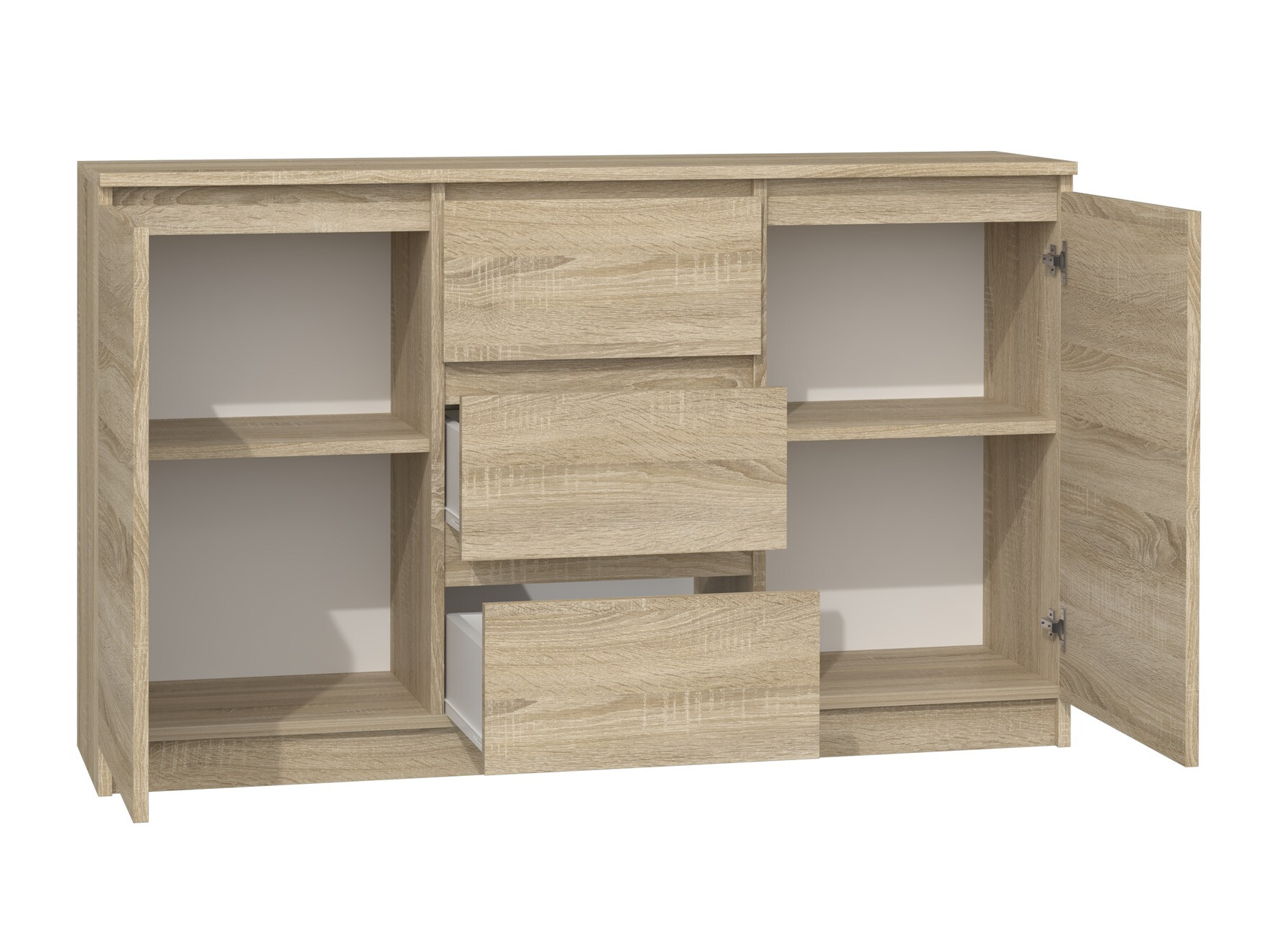 Commode Elbvelu 112 (Sonoma chêne)