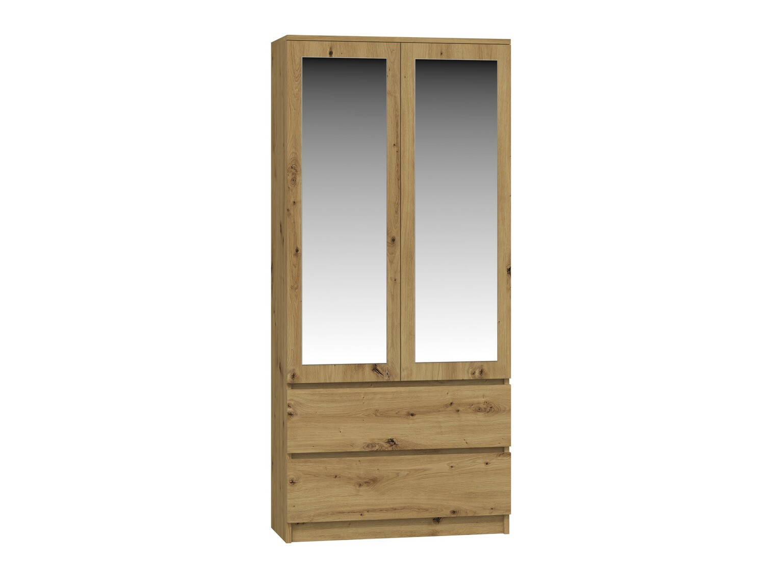 Armoire Elbvelu 116 (Chêne Artisan)